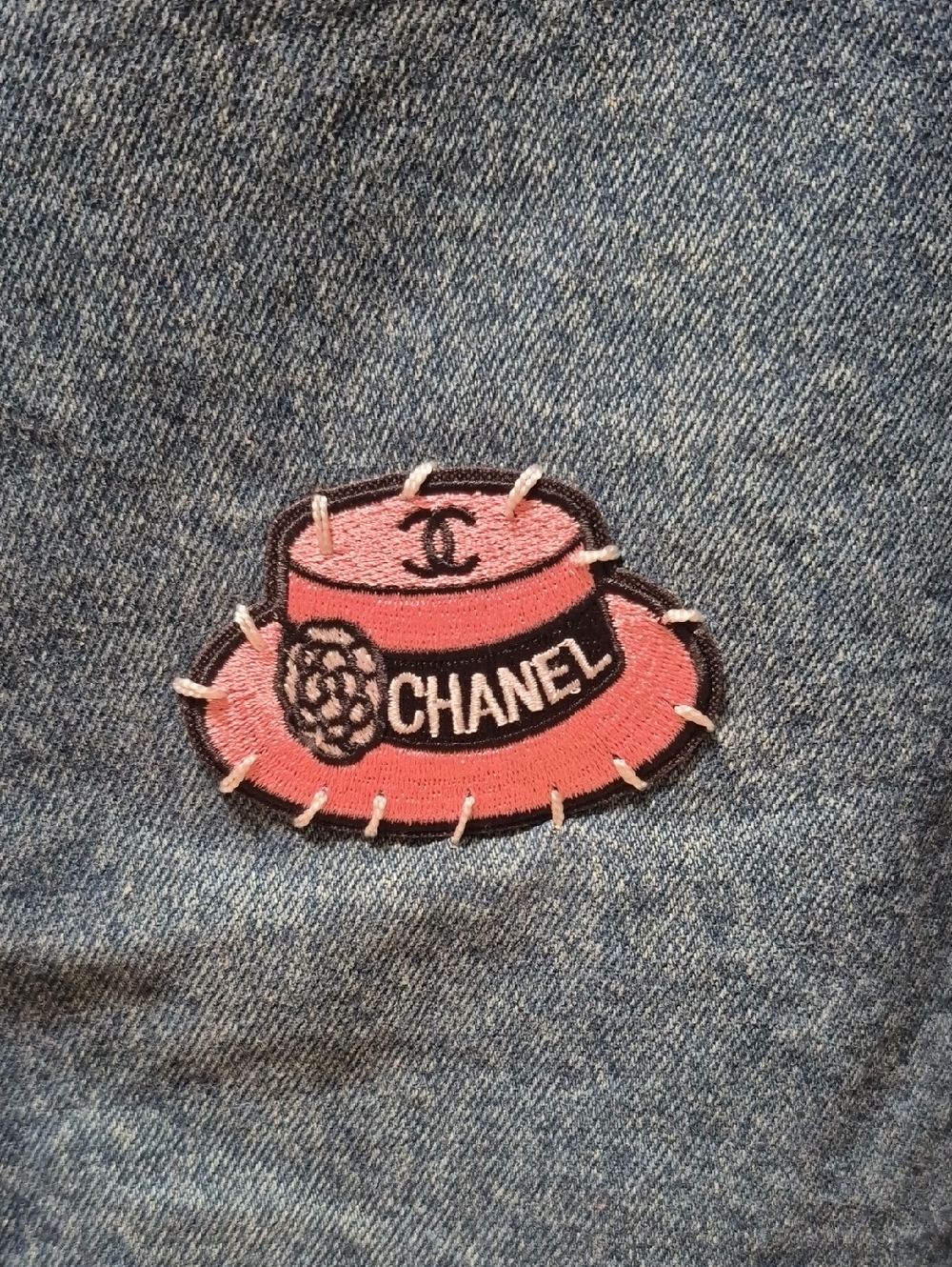 Jean Jacket Size Small Smiley - Picture 5 of 6